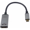 PremiumCord USB-C to HDMI adapter, video resolution 8K@60Hz, 4K@144Hz, 20cm PremiumCord USB-C to HDMI adapter, video resolution 8K@60Hz, 4K@144Hz, 20cm