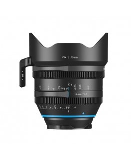 Irix Cine 15mm T2.6 MILC Kino objektīvs Melns