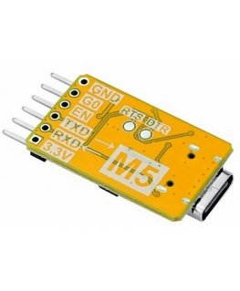 ESP32-latauspaketti – USB-TTL-adapteri – M5Stack ja ESP32/ESP8266 kehitysmoduleille – M5Stack A105