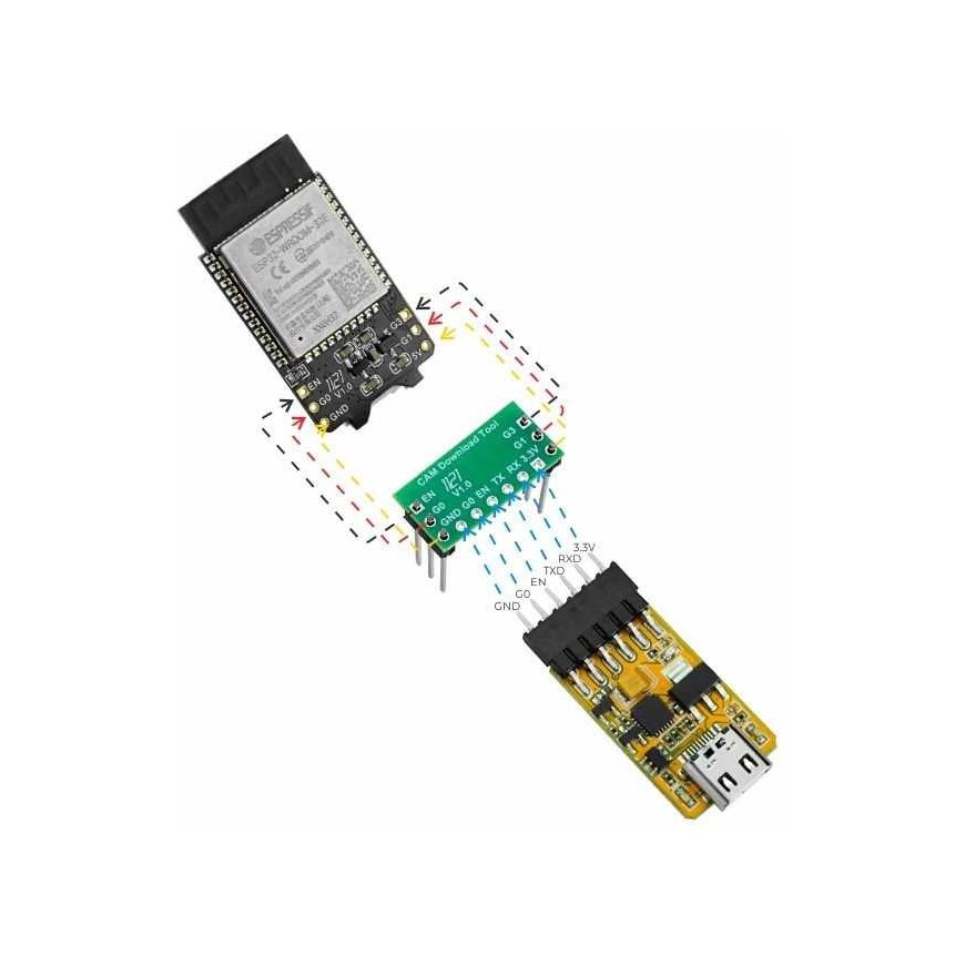 Набор загрузчика ESP32 – USB-TTL адаптер – для модулей разработки M5Stack и ESP32/ESP8266 – M5Stack A105 – 3