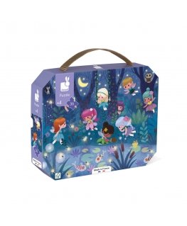 JANOD Puzzle Fairies And Waterlilies - 36 PCS