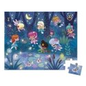 JANOD Puzzle Fairies And Waterlilies - 36 PCS JANOD Puzzle Fairies And Waterlilies - 36 PCS