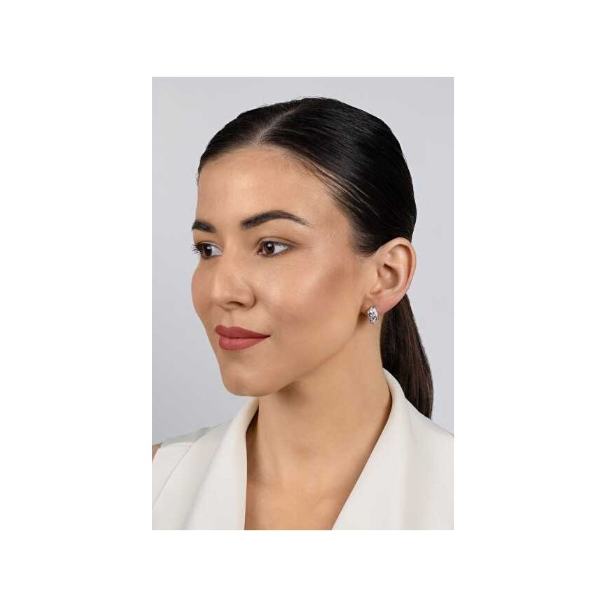 Brilio Silver Prabangūs hopeakorvakorut zirkonilla EA1180W – 4