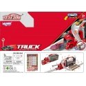 WOOPIE truck trailer garage racing track set WOOPIE truck trailer garage racing track set