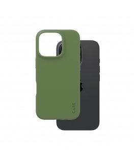 PanzerGlass CARE by ® Fashionable Case Green iPhone 16 Pro