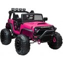 Lean Cars Single-seater electric car for kids JEEP JC666, glossy pink Lean Cars Single-seater electric car for kids JEEP JC666, glossy pink
