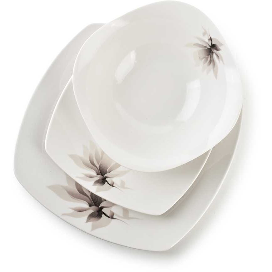 Mondex Affek Design MAGNOLIA pietų rinkinys, 18 vnt. 18 vnt./23,5 vnt./16 vnt. – 4