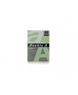Double A Spalvotas popierius Dvigubas A, 80g, A4, 500 lapų, Smaragdas