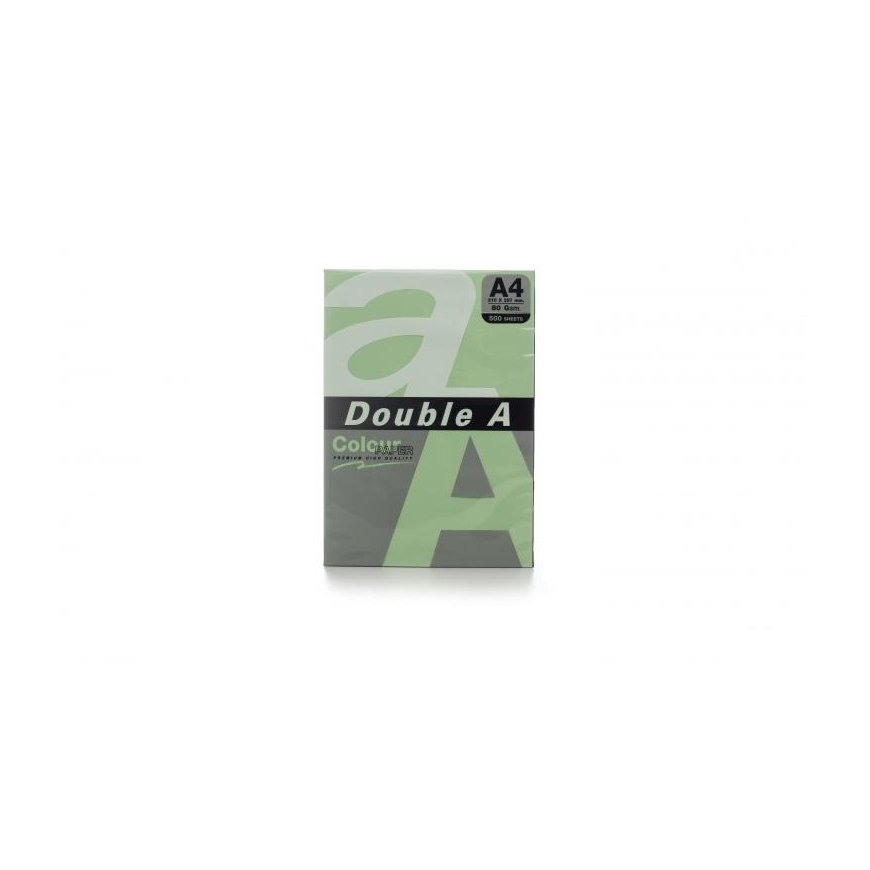 Double A Colored Paper Double A, 80g, A4, 500 sheets, Emerald