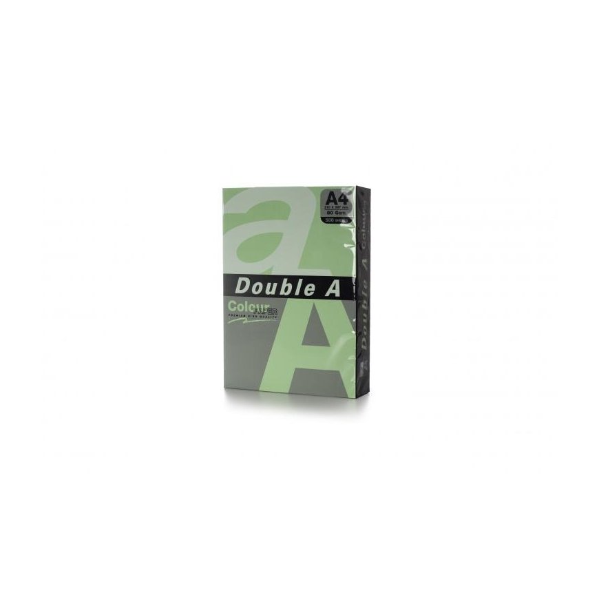 Double A Colored Paper Double A, 80g, A4, 500 sheets, Emerald – 2