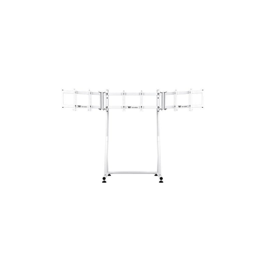Thermaltake GEA-RMS-TMSWHT-01 monitorin kiinnike ja jalusta 139,7 cm (55") Lattia Valkoinen – 2