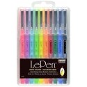 Marvy Uchida Stilingi rašikliai plonu antgaliu Le Pen 4300-10FX Neon Mix, 10vnt. Marvy Uchida Stilingi rašikliai plonu antgaliu Le Pen 4300-10FX Neon Mix, 10vnt.