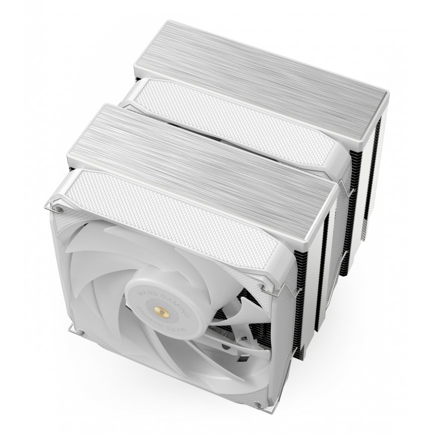 Mars Gaming MCPU-XU9W Processor Air cooler 12 cm White 1 pc(s) – 2