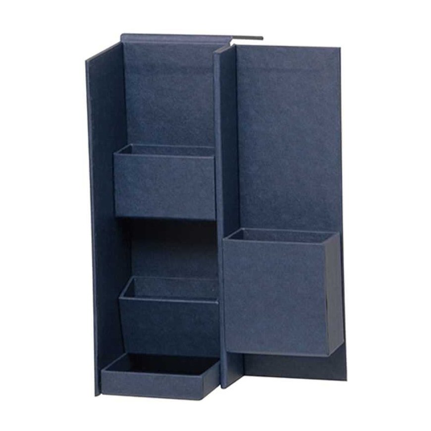 Raštinės priemonių dėklas "LIFESTYLE TOOL", mėlynas S LST-B01-NV