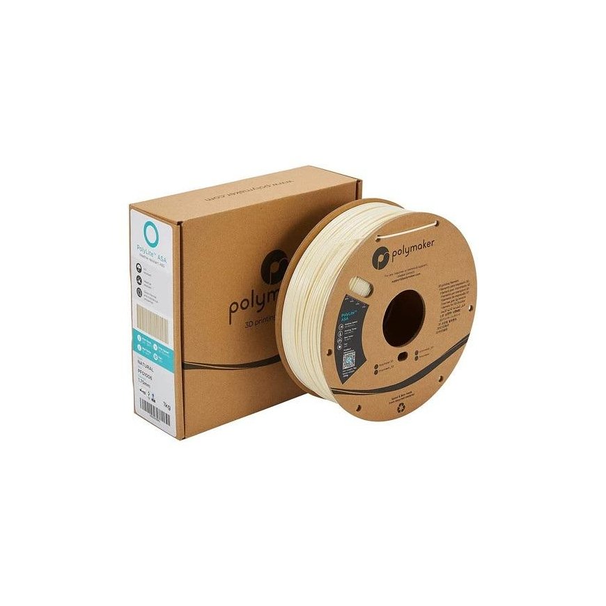 Polymaker PolyLite ASA - 1kg - 1.75mm - Loomulik – 3