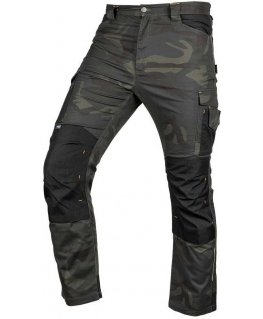 Neo Tools „Mix&Match“ tööpüksid, kangas, tugevdatud „Cordura“ materjaliga, rohelised, kamuflaažiga, suurus M
