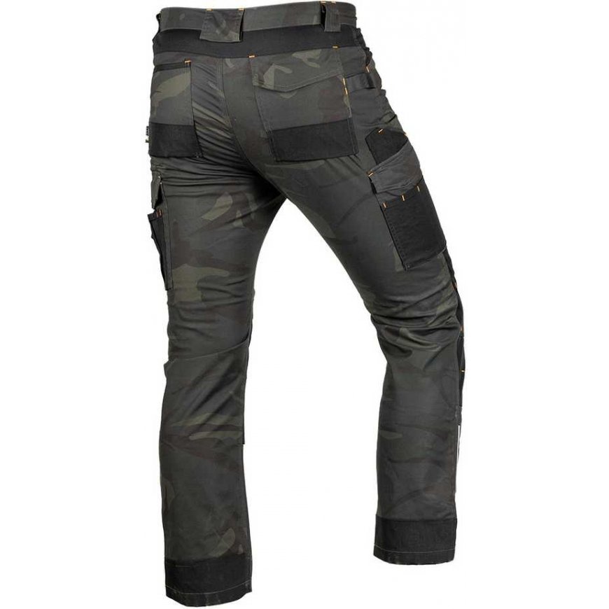 Neo Tools „Mix&Match“ darba bikses, audums, pastiprinātas ar „Cordura“ materiālu, zaļas, kamuflāžas, M izmērs – 2