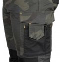 Neo Tools "Mix&Match" work trousers, canvas, reinforced with "Cordura" fabric, green, camouflage, size M Neo Tools "Mix&Match" work trousers, canvas, reinforced with "Cordura" fabric, green, camouflage, size M