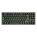 GENESIS Thor 404 TKL tastatūra Speļu USB QWERTZ Vācu Melns GENESIS Thor 404 TKL tastatūra Speļu USB QWERTZ Vācu Melns