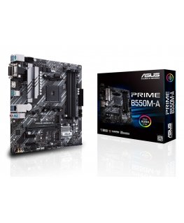 ASUS PRIME B550M-A AMD B550 Ligzda AM4 mikro ATX