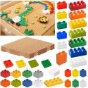 MASTERKIDZ STEM construction block set, 563 pieces, with 4 panel covers.