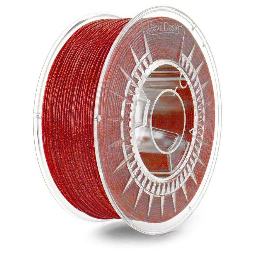 3D plastic Devil Design PLA 1.75mm 1kg - Galaxy Red