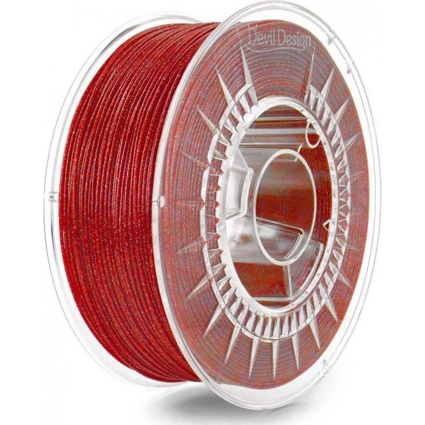 3D plastic Devil Design PLA 1.75mm 1kg - Galaxy Red – 3