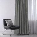 MILANA curtain, gray style, classic, sheer, wavy stripe, 7 cm, chenille, 420x175 HOMEDE MILANA curtain, gray style, classic, sheer, wavy stripe, 7 cm, chenille, 420x175 HOMEDE