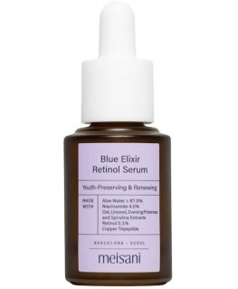 Meisani Blue Elixy Retinol Serum - Serum for mature, oily or problematic skin - 15 ml