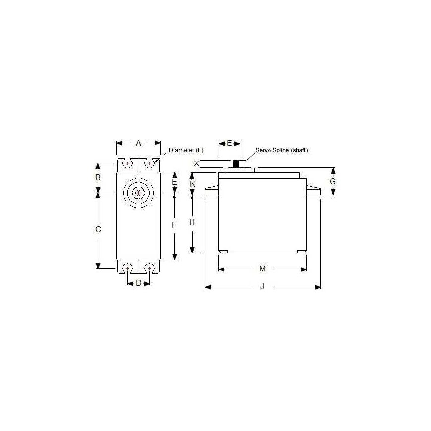 Tower Pro TowerPro SG-5010 servo – 39 g – 5.5 kg/cm – 2
