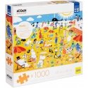 Пазл Martinex Muumi на пляже Ривьеры, 1000 деталей