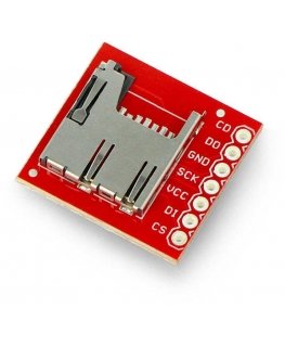 Atminties kortelė MicroSD kortelių skaitytuvo modulis, SparkFun BOB-00544