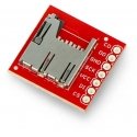 Atmiņas karte MicroSD karšu lasītāja modulis, SparkFun BOB-00544 Atmiņas karte MicroSD karšu lasītāja modulis, SparkFun BOB-00544