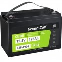 Green Cell Žalias Cell CUBE LiFePO4 125Ah 12,8V 1600Wh liio geležies fosfato baterija kemperiui, sau Green Cell Žalias Cell CUBE LiFePO4 125Ah 12,8V 1600Wh liio geležies fosfato baterija kemperiui, sau