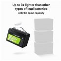 Green Cell Žalias Cell CUBE LiFePO4 125Ah 12,8V 1600Wh liio geležies fosfato baterija kemperiui, sau Green Cell Žalias Cell CUBE LiFePO4 125Ah 12,8V 1600Wh liio geležies fosfato baterija kemperiui, sau