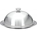 Excellent Houseware Serving Tray with Lid Steel 24x10 cm