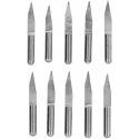 Grieznis Oem 20 grādu V tipa CNC frēze - 0.4 mm Grieznis Oem 20 grādu V tipa CNC frēze - 0.4 mm