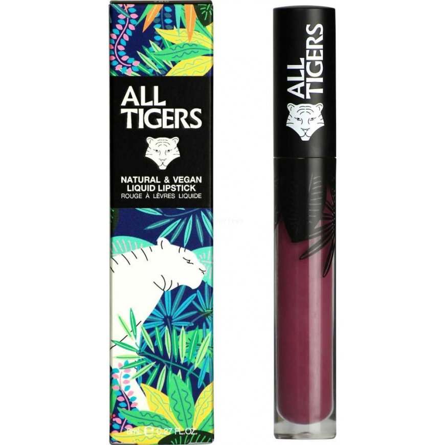 All Tigers Natural & Vegan Matte Lipstick 980 Feel The Power 8ml lipstick – 2