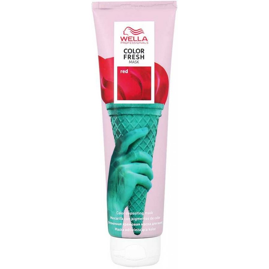 Wella Color Fresh värvi deposiitmask - Punane 150 ml – 2