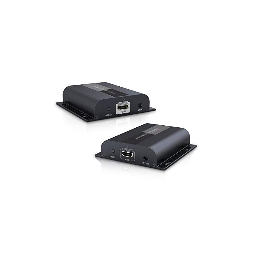 Kabelis PremiumCord HDMI RJ-45, Musta (khext120-1)