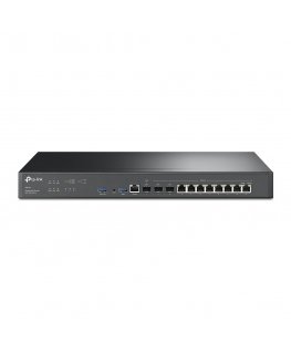 TP-Link Omada ER8411 проводной маршрутизатор Гигабитный Ethernet Черный