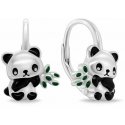 Brilio Silver Silver pendants earrings Panda EA1111W Brilio Silver Silver pendants earrings Panda EA1111W