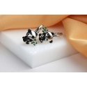 Brilio Silver Silver pendants earrings Panda EA1111W Brilio Silver Silver pendants earrings Panda EA1111W