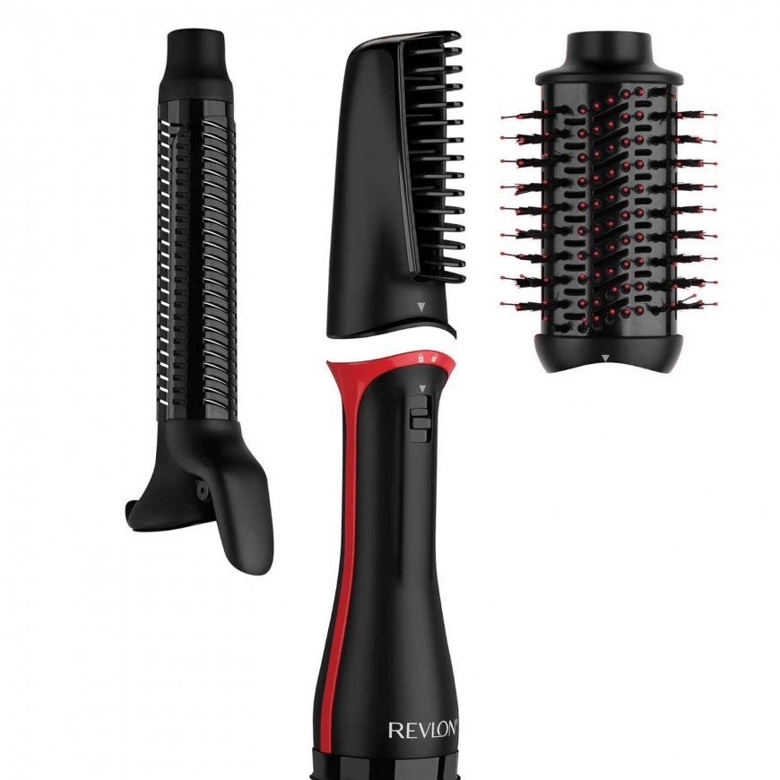 Revlon RVDR5333E juuksehooldusseade Multistailer Soe Must, Punane 1100 W 2,5 m
