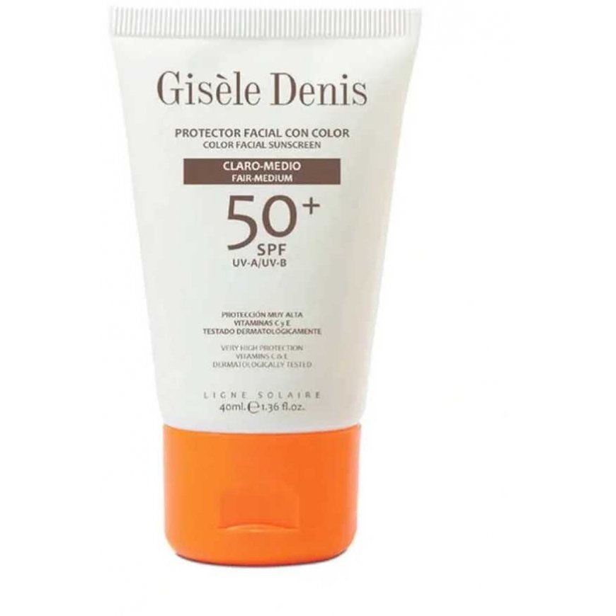 Gisèle Denis Color face cream sunscreen SPF50+ light/medium shade, 40 ml – 2