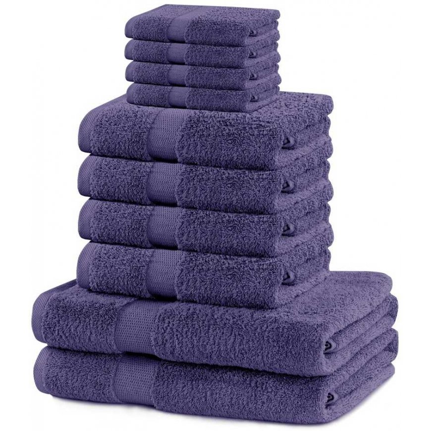 DecoKing Rätikute komplekt, 100% puuvill, 70x140 cm (2 tk), 50x100 cm (4 tk), 30x50 cm (4 tk) – 2