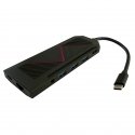 LC-Power LC-HUB-C-MULTI-6-RGB interface hub USB 3.2 Gen 2 (3.1 Gen 2) Type-C 5000 Mbit/s Black LC-Power LC-HUB-C-MULTI-6-RGB interface hub USB 3.2 Gen 2 (3.1 Gen 2) Type-C 5000 Mbit/s Black