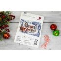 Luca S Kryželiu embroidery kit "Santa Claus's Visit" 48x32cm SBU5084 Luca S Kryželiu embroidery kit "Santa Claus's Visit" 48x32cm SBU5084