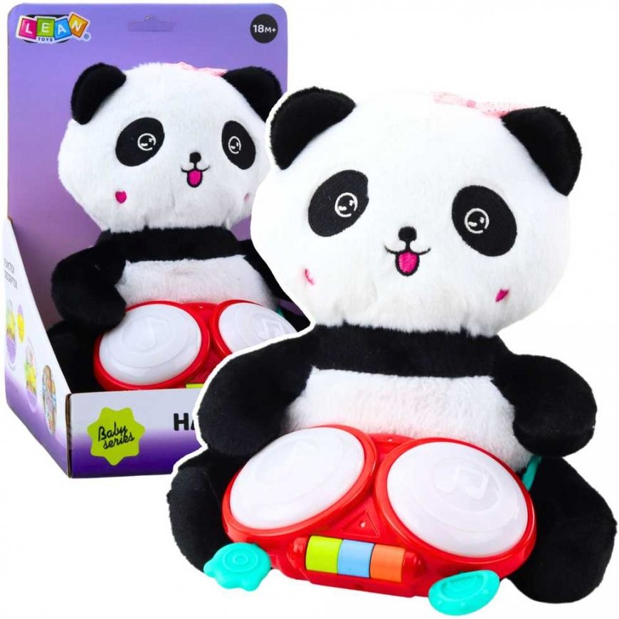 LEAN Toys Lean Toys Mīkstais pandu
