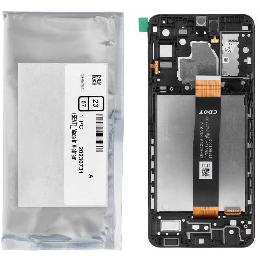 „ServicePack“ LCD ekrāns SAMSUNG A32 5G A326B GH82-25121A – 4